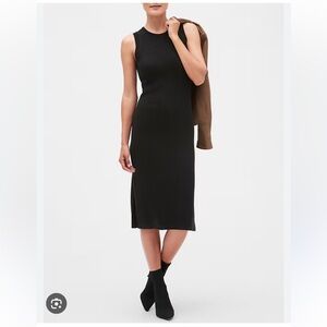 Banana Republic Factory Black Maxi Dress